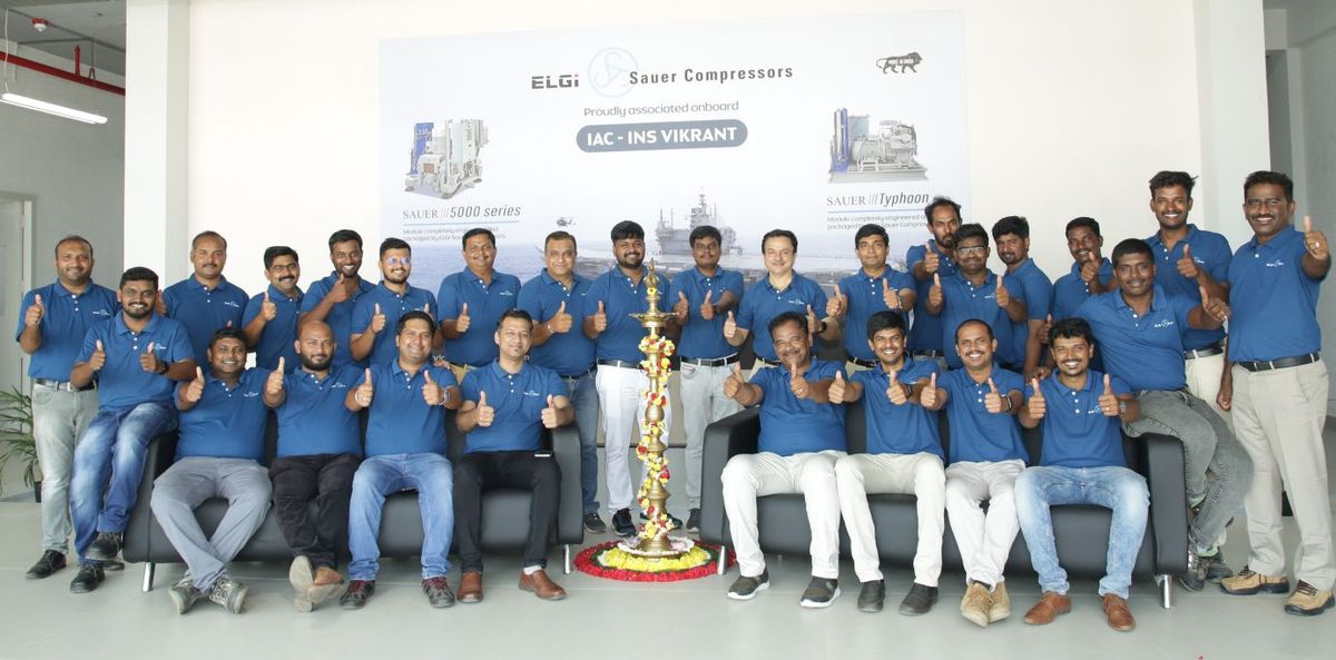 ELGi Sauer strengthens its presence with a new, state-of-the-art manufacturing facility in Coimbatore, India