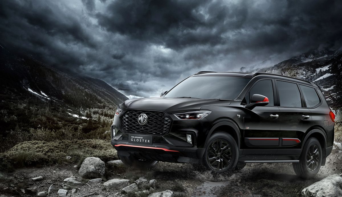 MG Motor India introduces the Advanced Gloster BLACKSTORM