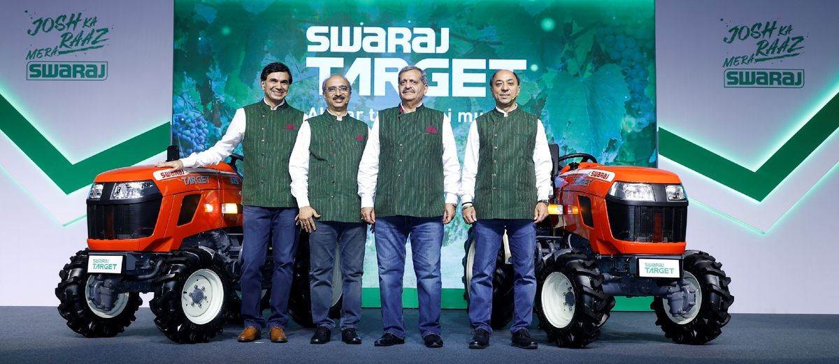 Swaraj Tractors launches a new Compact Light Weight Tractor Range ‘Swaraj Target’