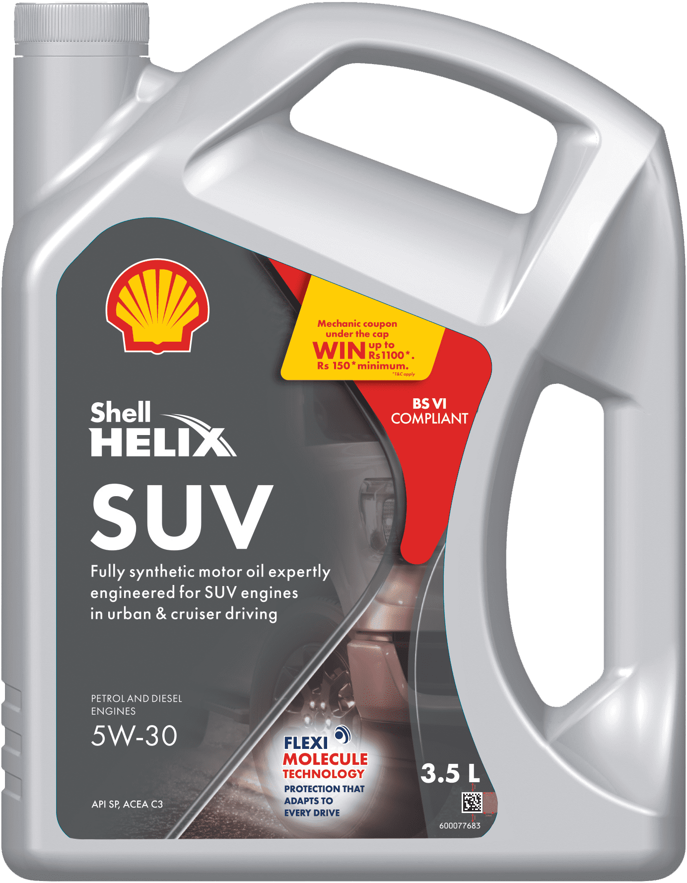 Shell launches a new range of synthetic 5W-30 oils for passenger cars offering unbeatable protection and longer engine life