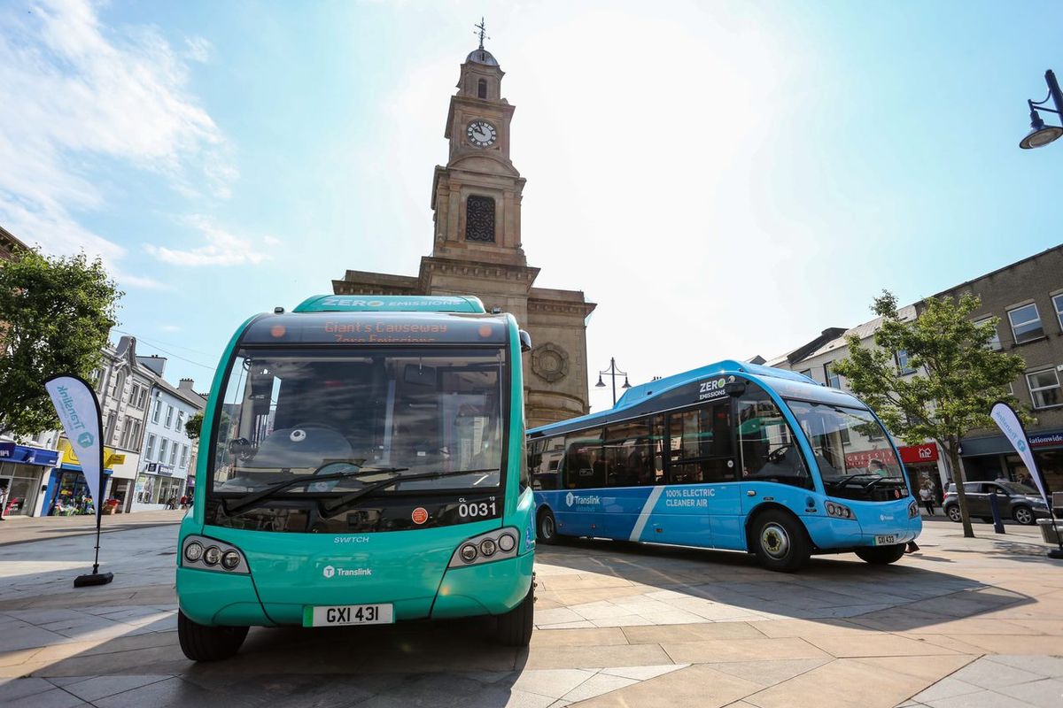 SWITCH Mobility delivers SWITCH Solo electric buses to Translink, Northern Ireland
