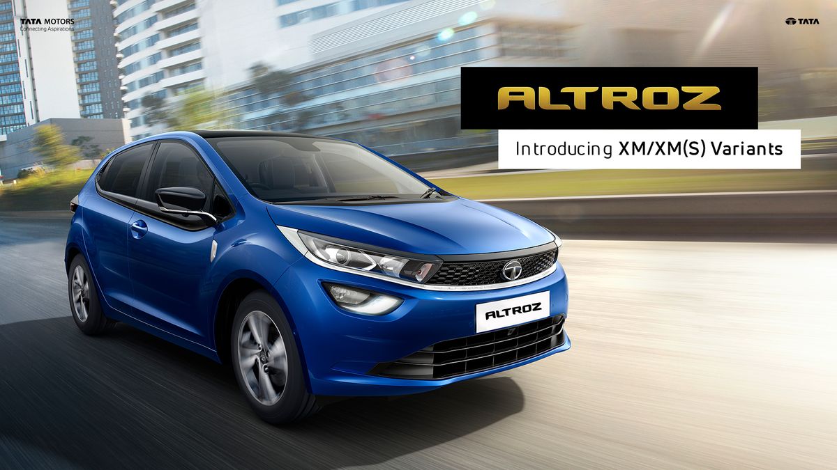 Tata Motors announced the launch of two new variants in the Altroz lineup, the XM and XM(S)