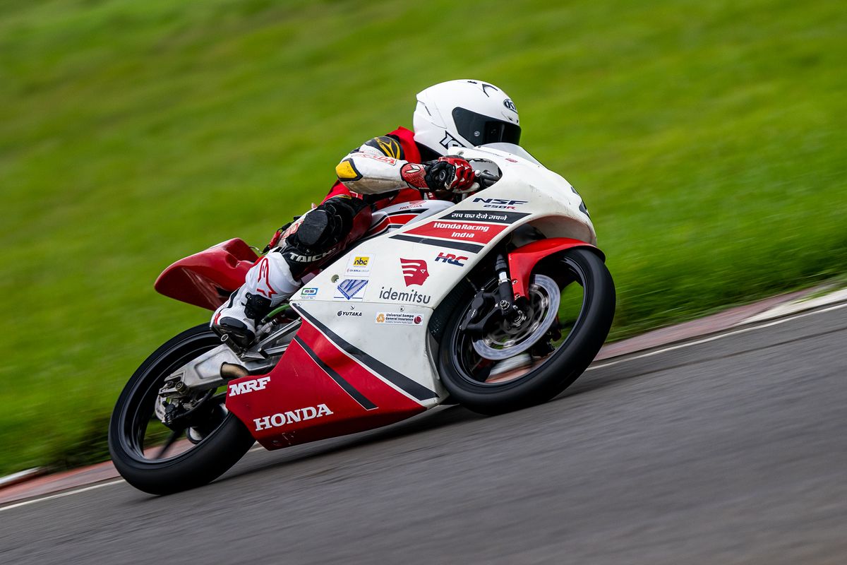 Honda Racing India Team gears up for Round 3 of 2023 IDEMITSU Honda India Talent Cup NSF250R