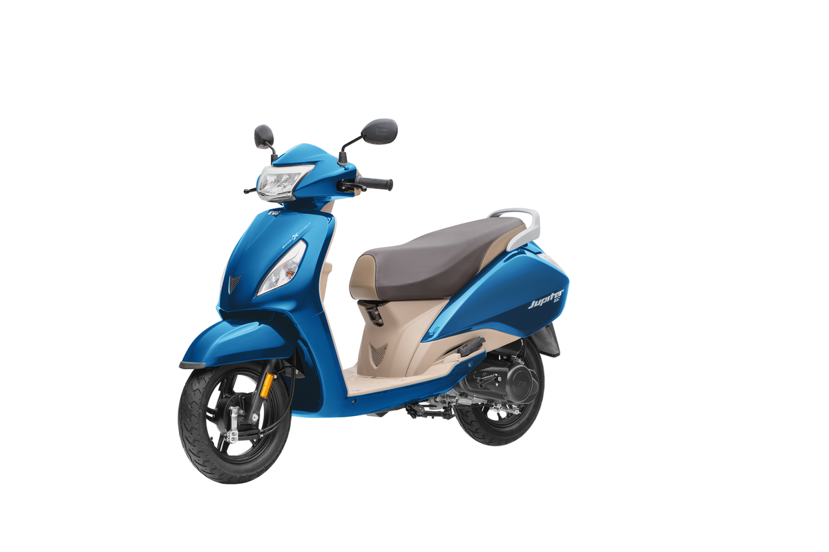 TVS Motor Company Launches TVS Jupiter ZX Drum with SmartXonnect Technology