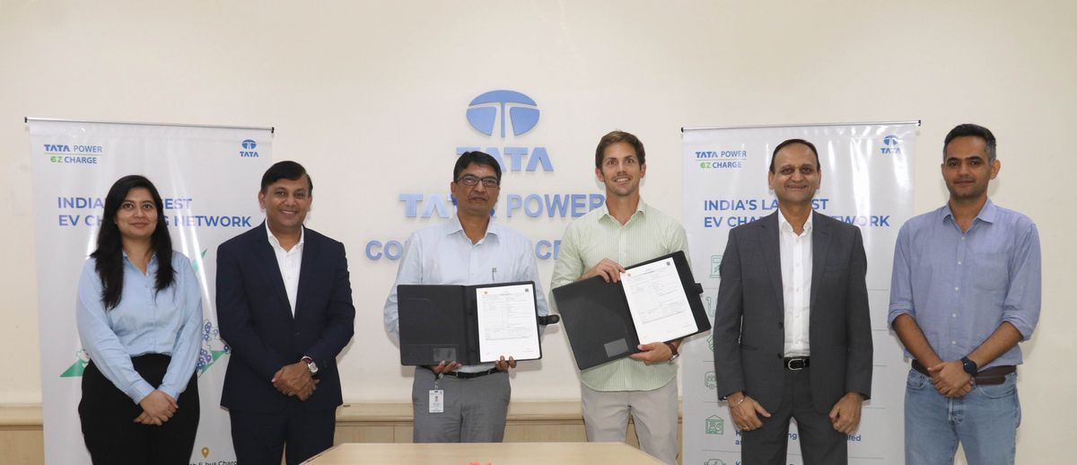 Tata Power EV Charging Solutions Limited partners with Zoomcar