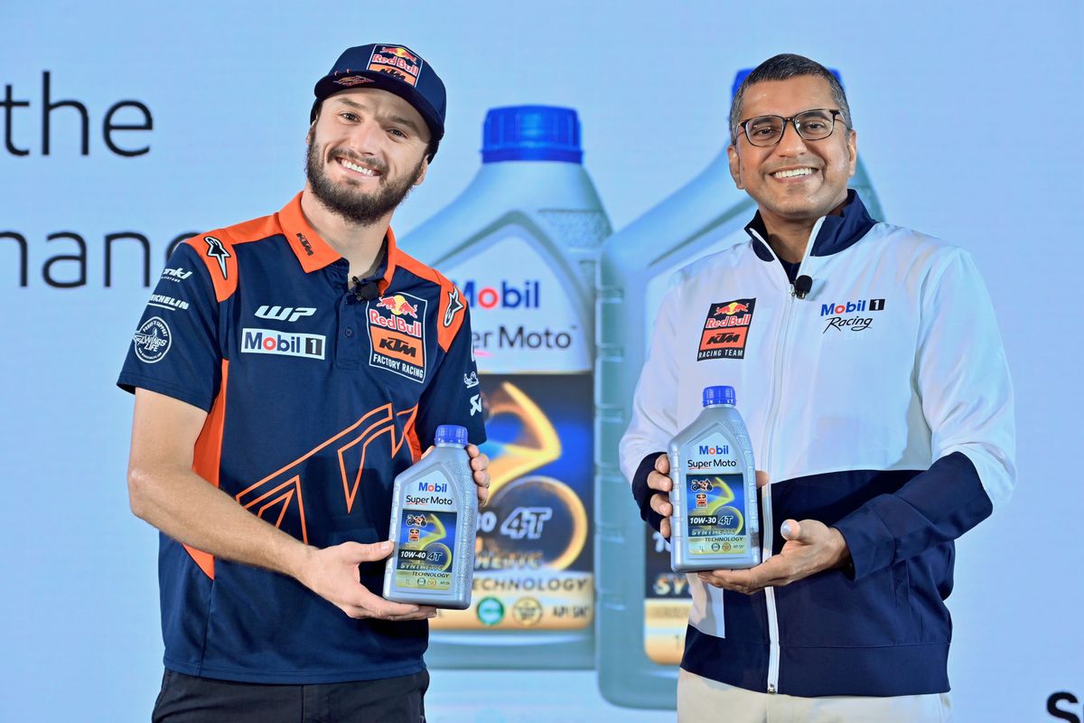 Mobil Celebrates the First-ever MotoGP Bharat by Powering Red Bull KTM Factory Racing Team