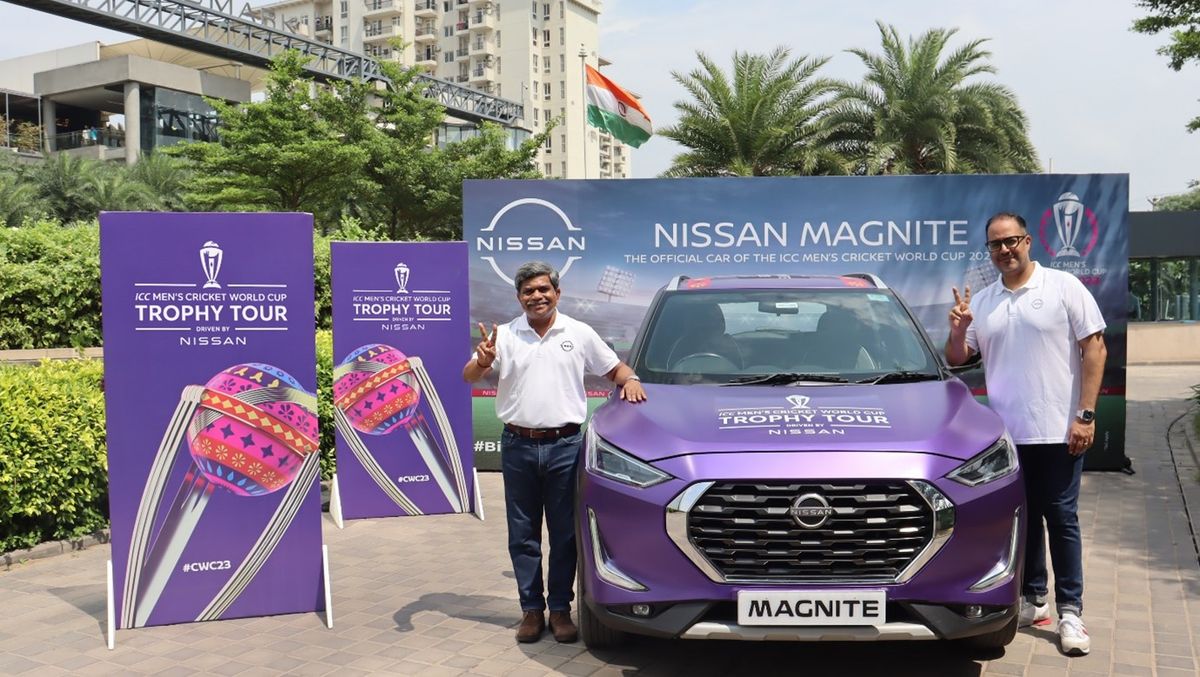 Nissan drives World Cup fever with ICC Trophy Tour 2023