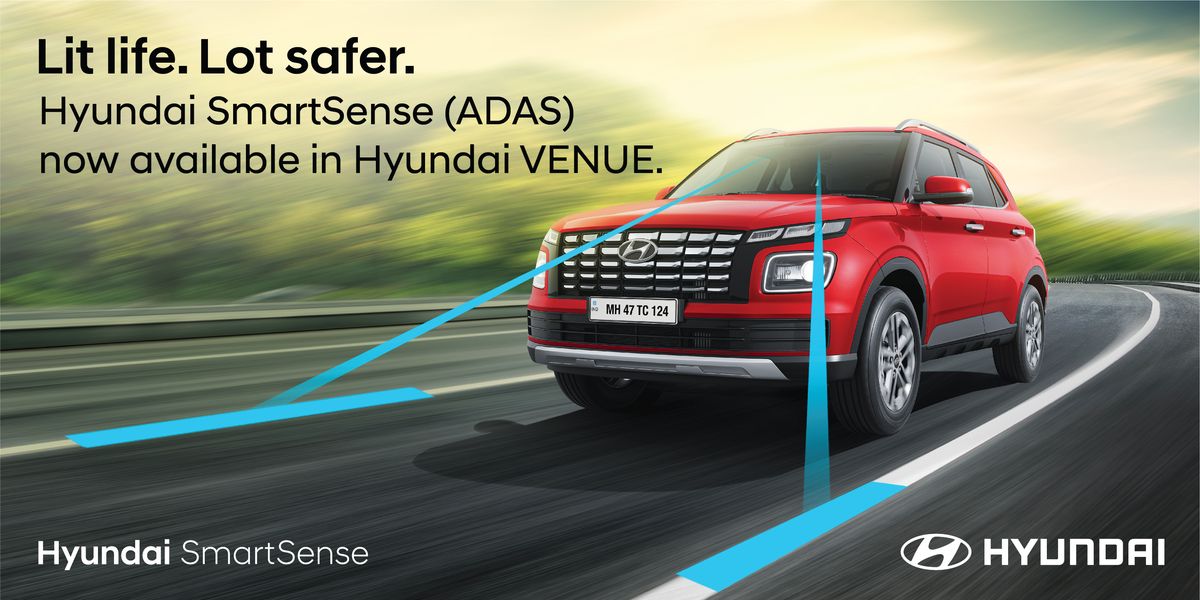 Hyundai Introduces SmartSense (ADAS) & a New Powertrain on VENUE and VENUE N Line