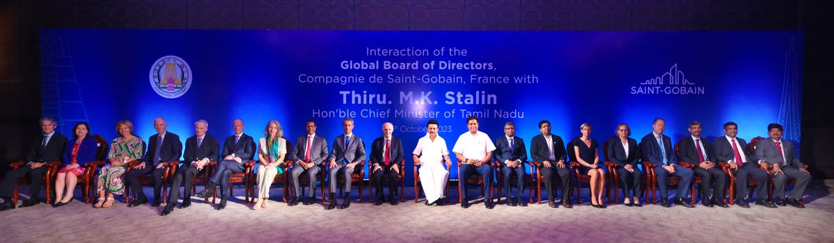 Saint-Gobain announces significant investment in Tamil Nadu