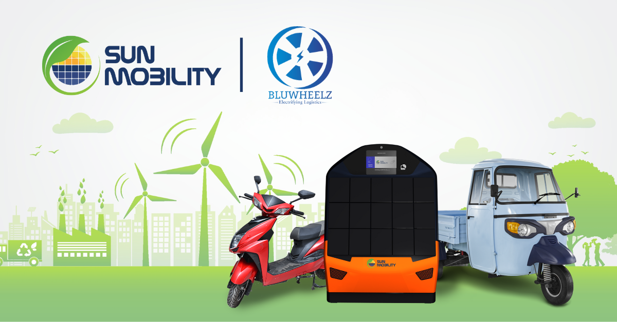 SUN Mobility announces strategic partnership with Bluwheelz
