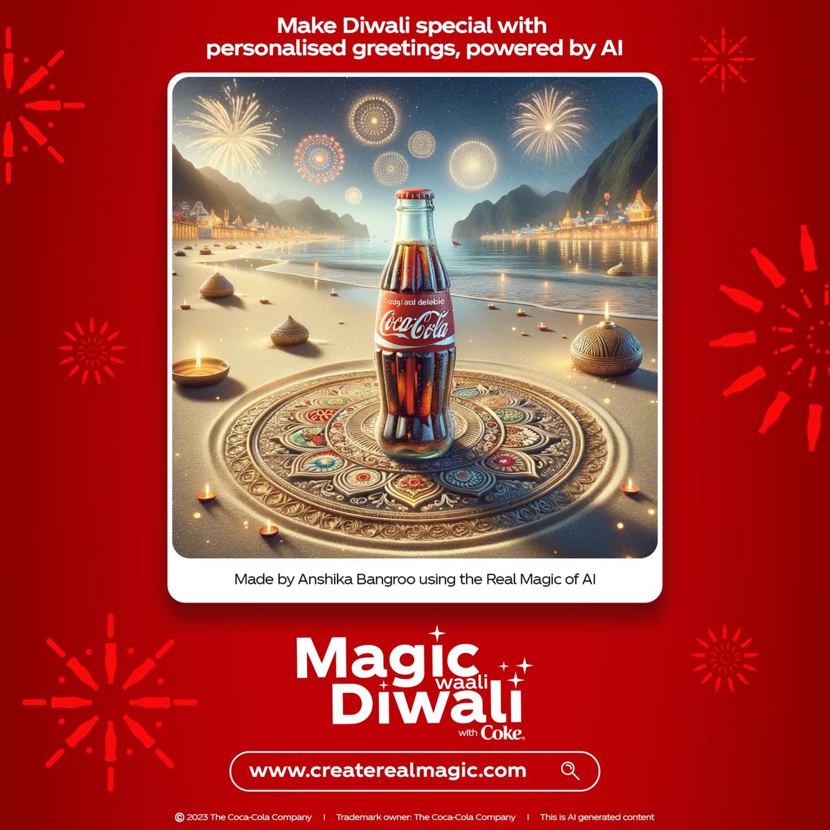 Coca-Cola Ignites Diwali Celebrations with Unique Personalized AI – Generated Wish Cards