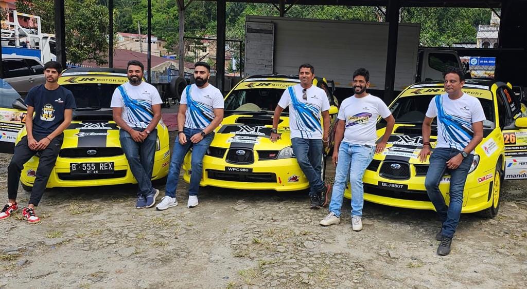 Three JK Tyre Motorsport drivers in fray at Asia Pacific Rally Championship finals in Indonesia