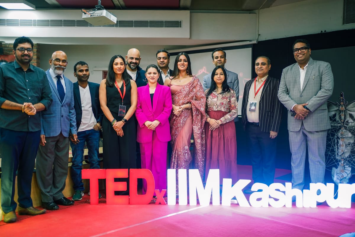 IIM Kashipur Organises TEDx - Dwell & Conquer theme