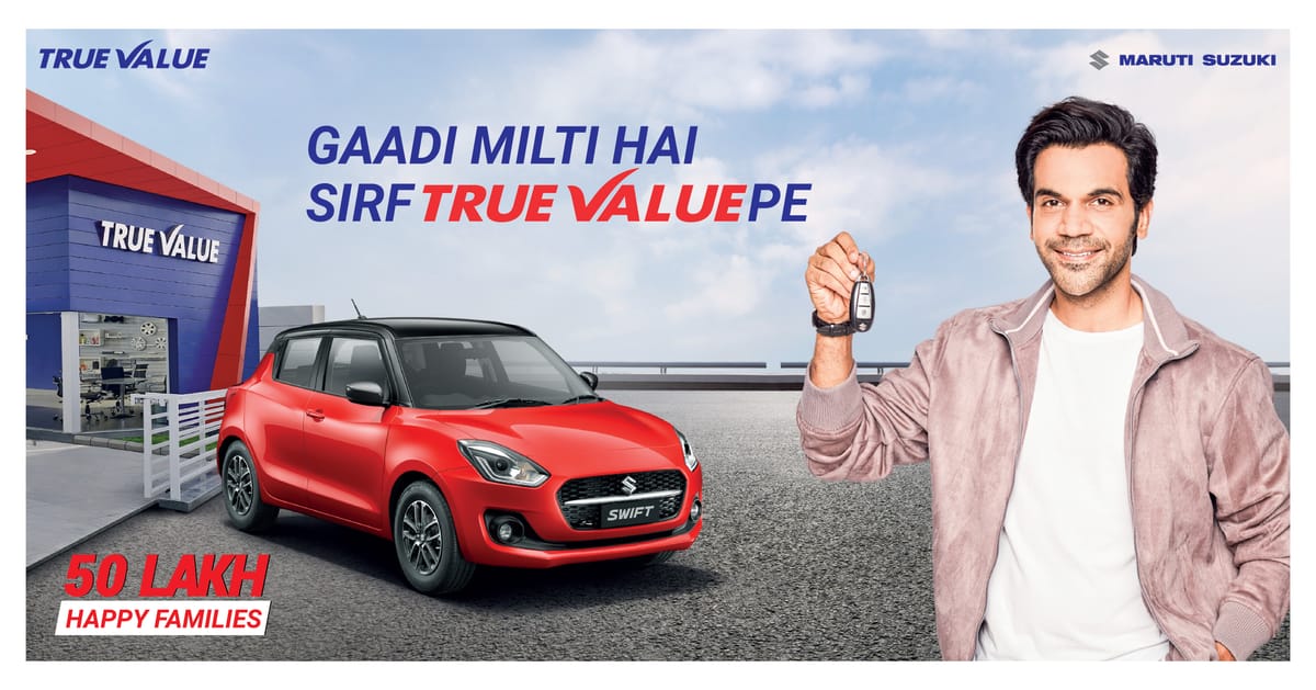 New brand campaign released by Maruti Suzuki True Value