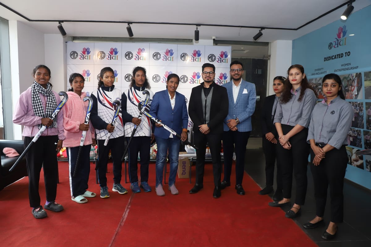 MG Motor India drives more women in sports