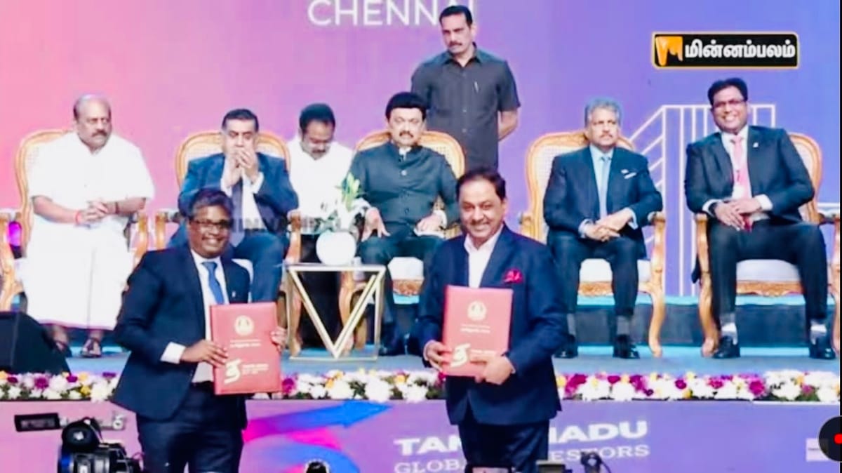 MOU between the Hinduja Group and the Government of Tamil Nadu