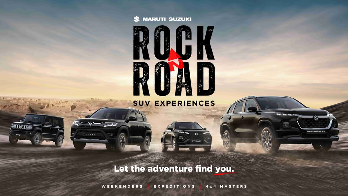 Maruti Suzuki introduces ‘ROCK N’ ROAD SUV Experiences’