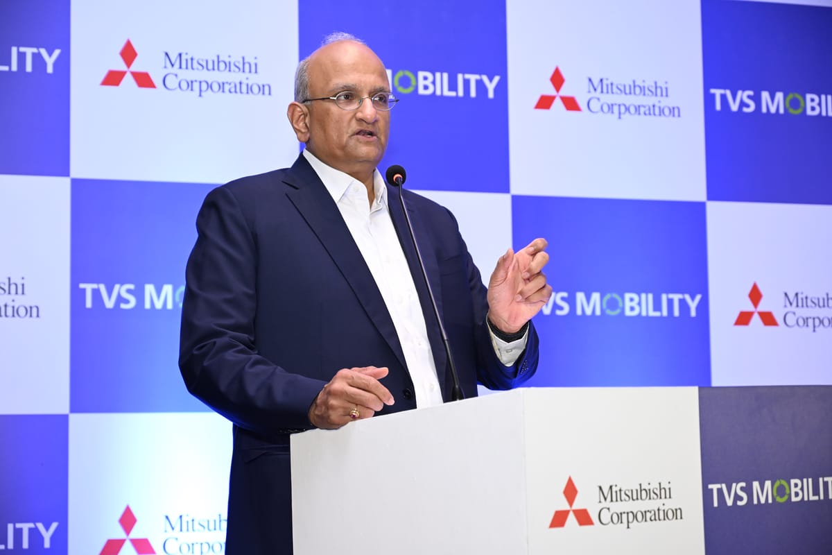 Mitsubishi partners with TVS Mobility to provide Integrated Vehicle Mobility solutions in India
