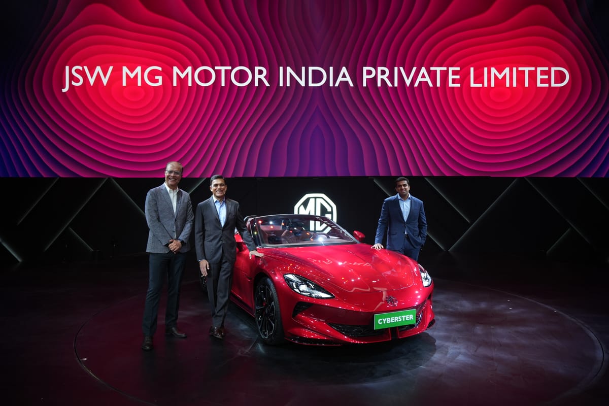 JSW MG Motor India Pvt Ltd - SAIC Motor and JSW Group finalise automotive Joint Venture