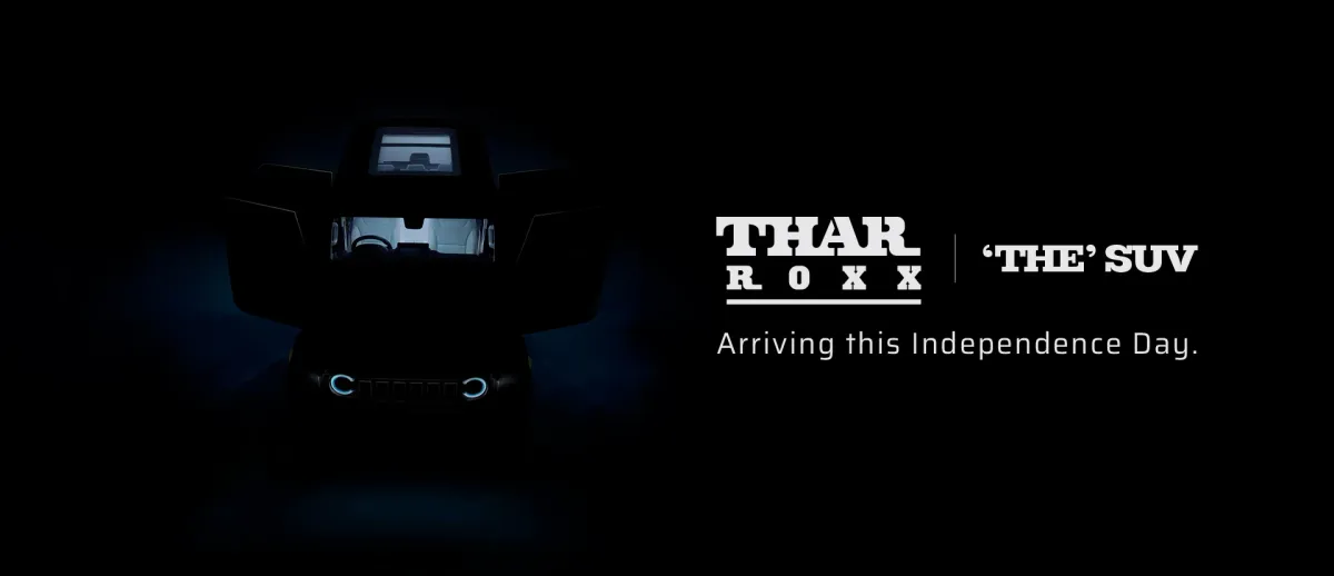 Mahindra Thar ROXX, THE SUV