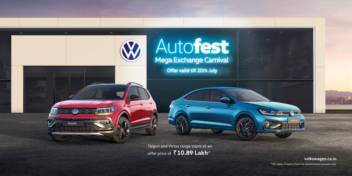 Volkswagen India announces the start of Autofest, Mega Exchange Carnival 2024