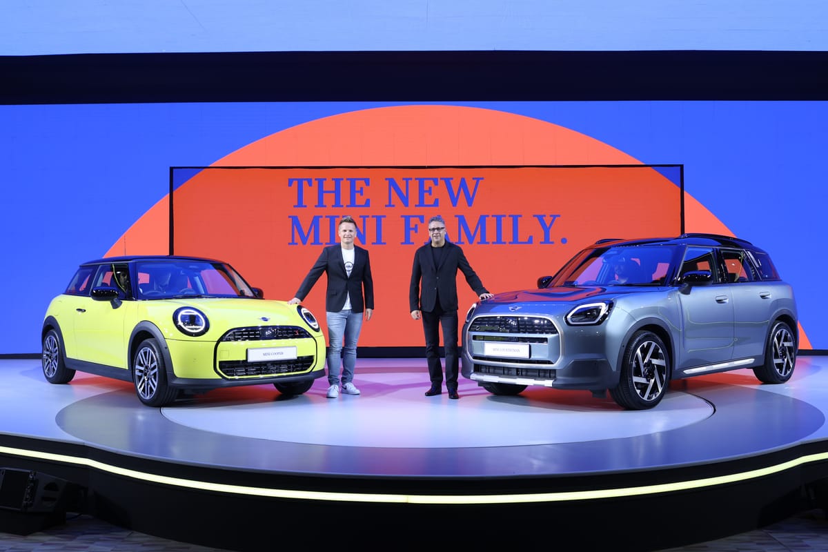 The new MINI family debuts in India