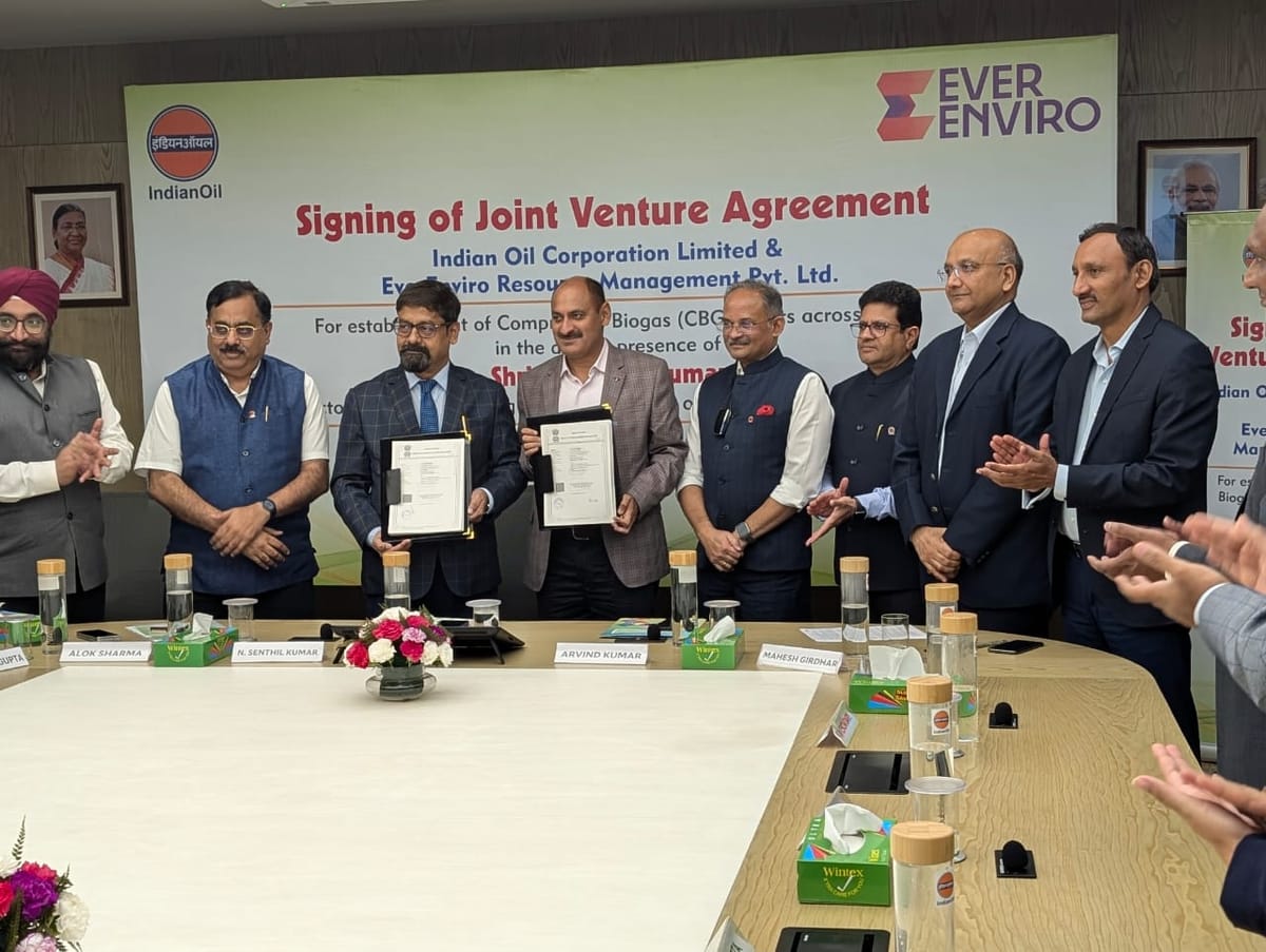 IndianOil and EverEnviro Resource Management form Joint Venture