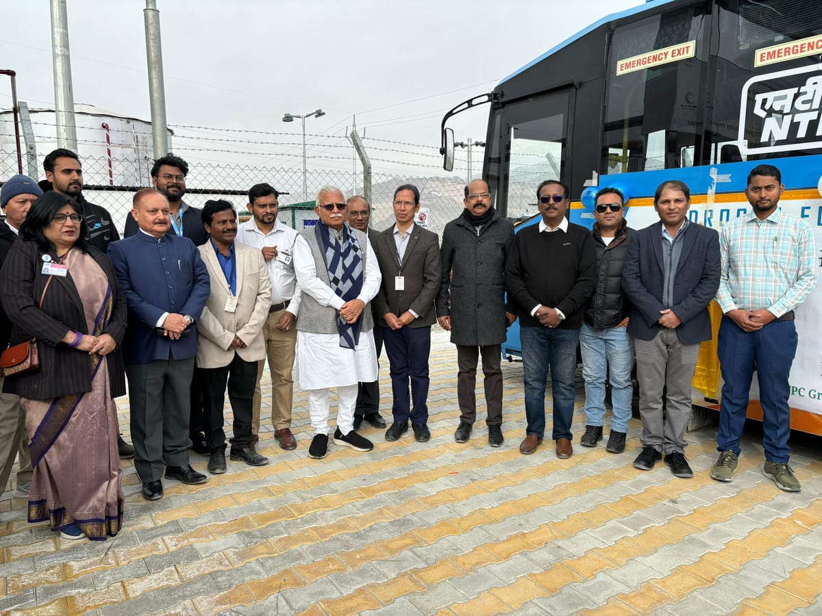 Amara Raja Infra commissions India’s first Green Hydrogen fuelling station for NTPC