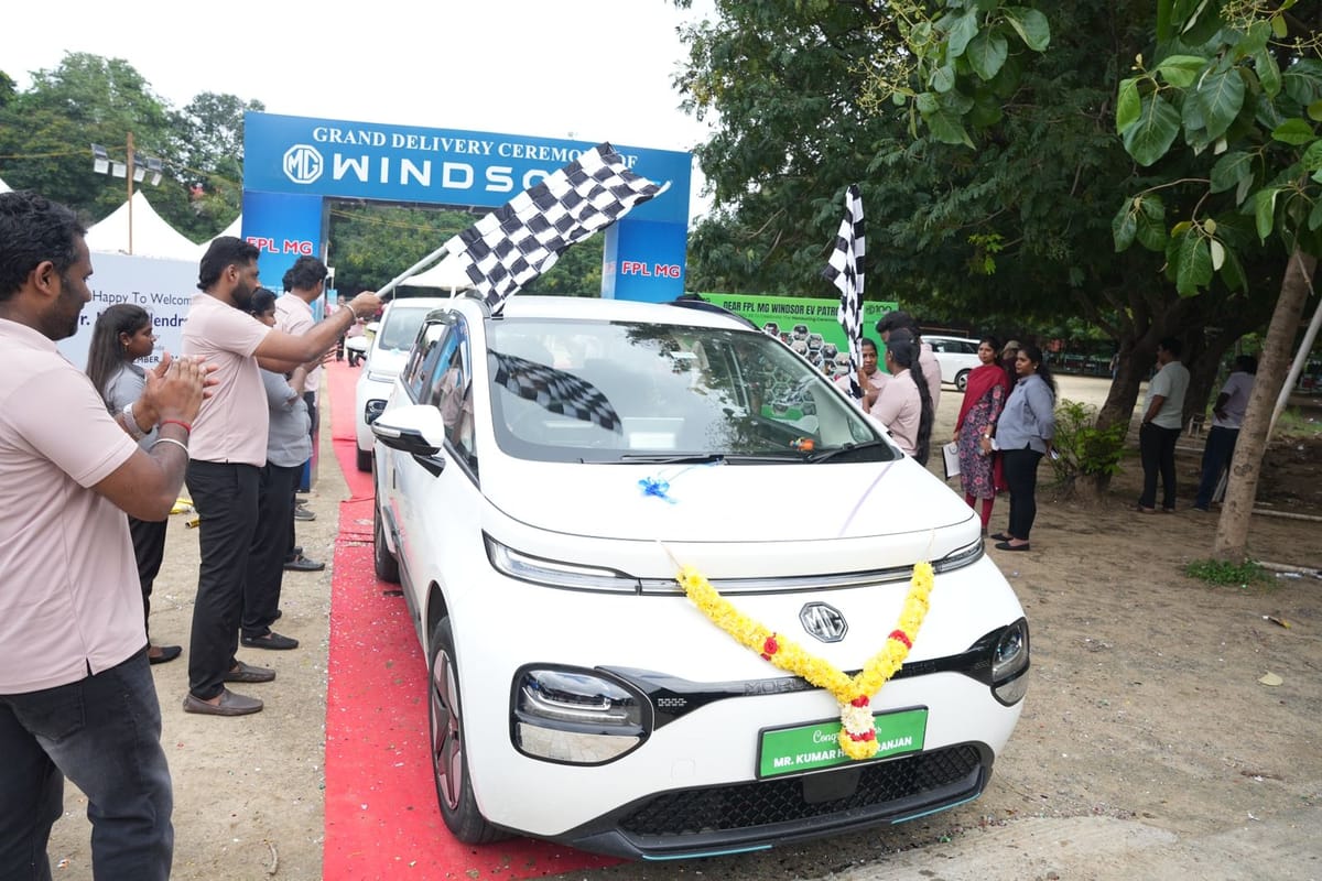 JSW MG Motor India Delivers 101 MG Windsor