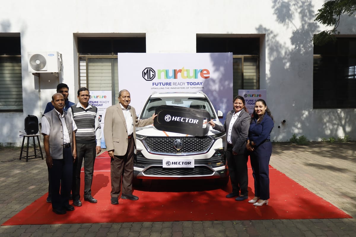 JSW MG Motor  presents  MG Nurture Program