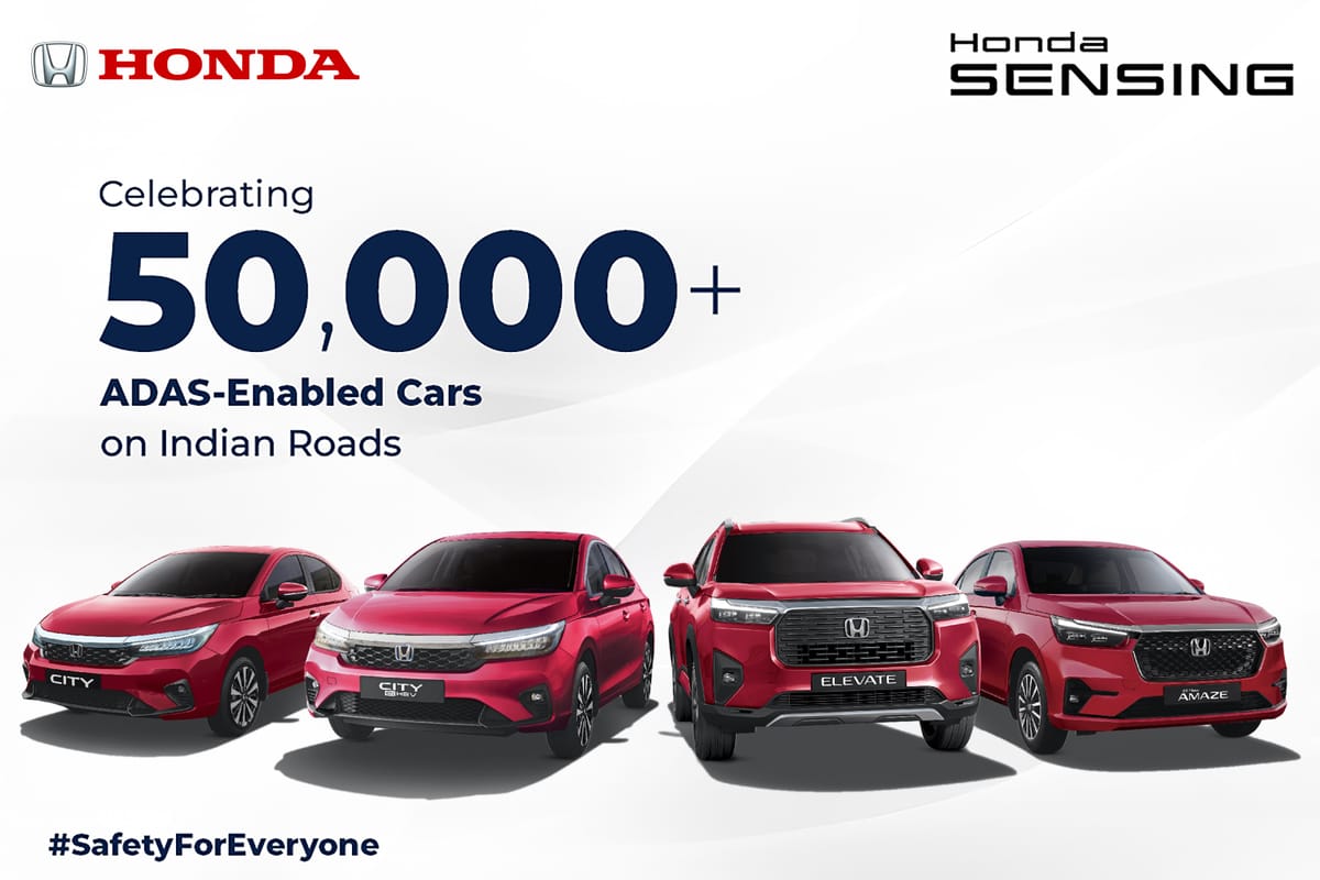 Honda Cars India achieves key milestone in advancing Active Safety