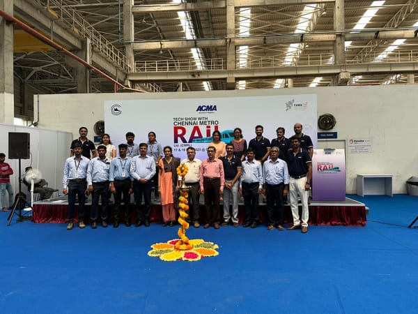 ACMA organizes Tech-Show for Chennai Metro Rail Ltd.