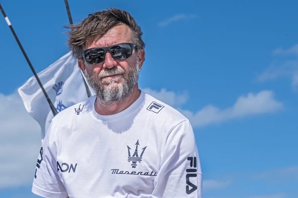 Maserati Multi70 and Giovanni Soldini set sail for the Transpacific Yacht Race