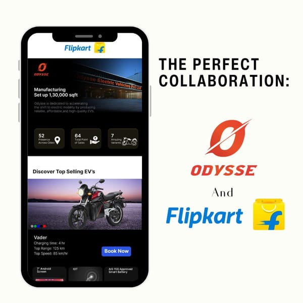 Odysse Collaborates with Flipkart entering the E-commerce world