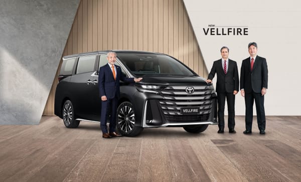 Toyota Kirloskar Motor Unveils the All-New Vellfire in India