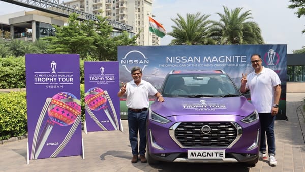 Nissan drives World Cup fever with ICC Trophy Tour 2023