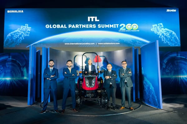 International Tractors Limited (ITL) launches 5 new tractor series in presence of its 200+ global channel partners; targets to double its global sales in next 3 years