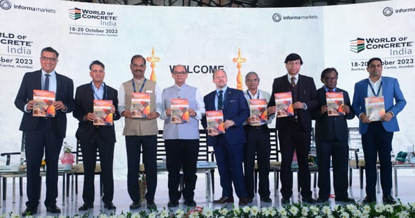 Sustainable Construction Takes Center Stage at World of Concrete India 2023