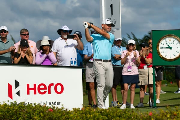 Harman and Finau share the lead at Hero World Challenge, Woods holds on despite late struggle