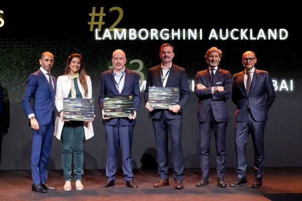 Lamborghini Mumbai secures dual honors in 2023 Lambo Heroes Dealer Excellence Award