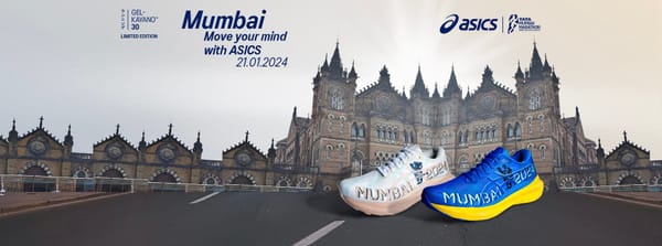 ASICS embodies the spirit of Mumbai with Tata Mumbai Marathon 2024