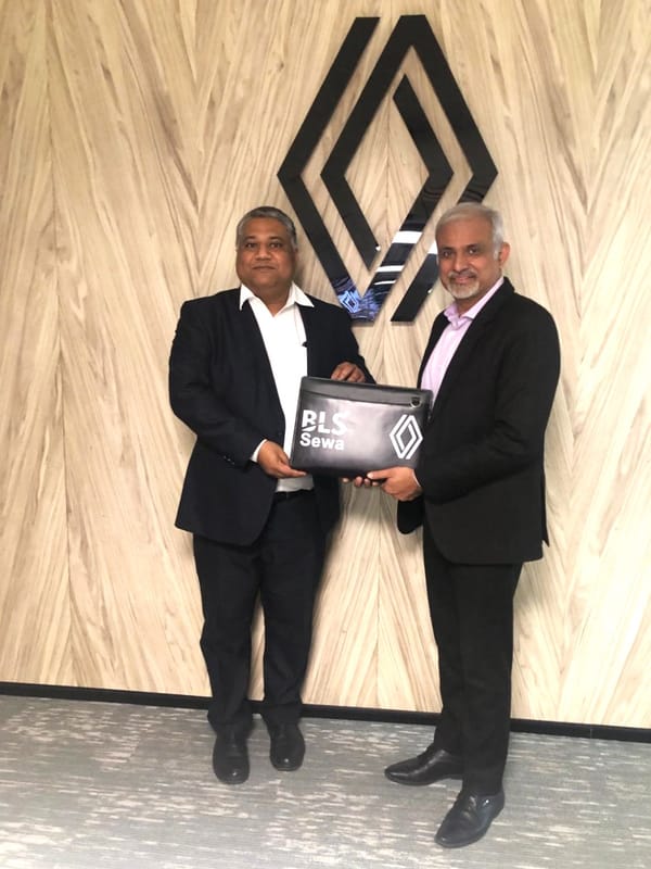 Renault India and BLS E-Services sign MoU to Boost Mobility in Rural India