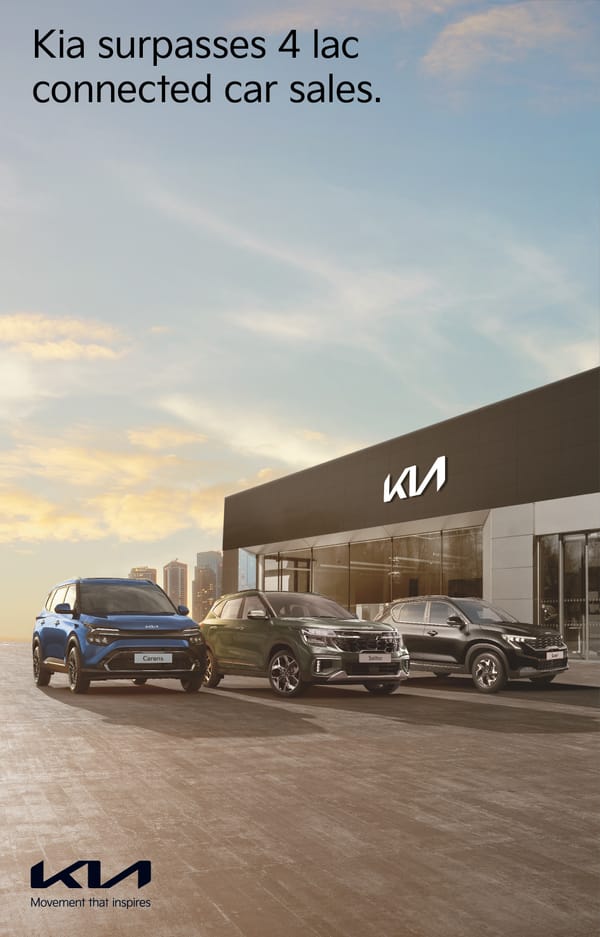 Kia India hits 400,000 Connected Cars Sales