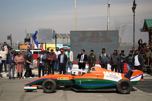 RPPL and JK Tyre host maiden showrun of Indian Racing Festival in Srinagar