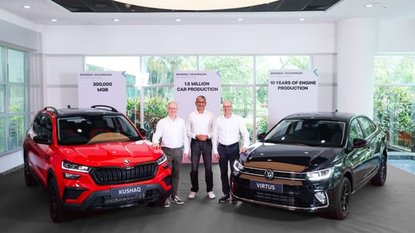 Škoda Auto Volkswagen India Celebrates Engine & Vehicle Production Milestones