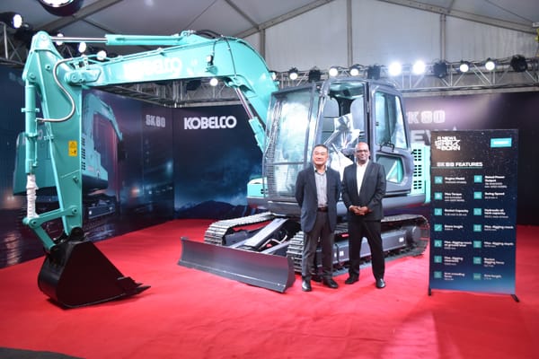 Kobelco Construction Equipment India launches SK80 excavator