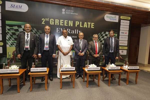 SIAM's 2nd edition of 'Green Plate EV Rally'