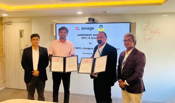 Bharat Petroleum Corporation Limited and IONAGE Extend Partnership