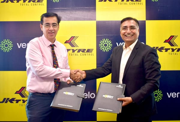 JK Tyre partners with Vertelo