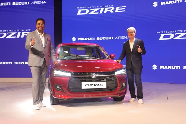 Maruti Suzuki's new look Dzire